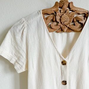 Old Navy linen blend dress